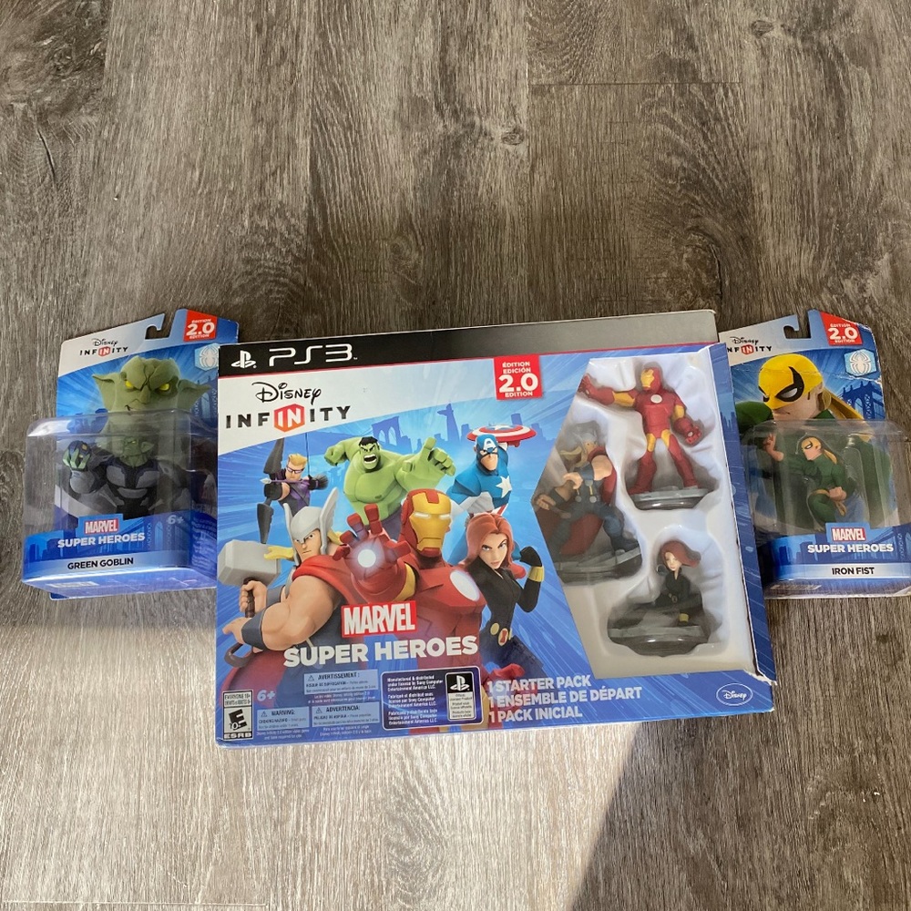 Disney Infinity 2.0 Marvel Super Heroes PS3 New